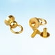 thumbnail image 5 of EeaseMX 6 juegos de remaches de latón dorado de 9 mm con cabeza redonda y rosca trasera, accesorio de cuero para carcasa de teléfono., 5 of 7
