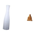 thumbnail image 1 of Pantalla protectora minimalista para lámpara de dormitorio o sala de estar con estatua del Corazón de Jesús. Ideal como regalo coleccionable p, 1 of 8