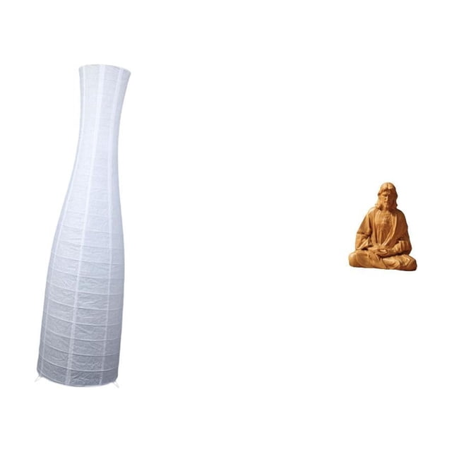 Pantalla protectora minimalista para lámpara de dormitorio o sala de estar con estatua del Corazón de Jesús. Ideal como regalo coleccionable p