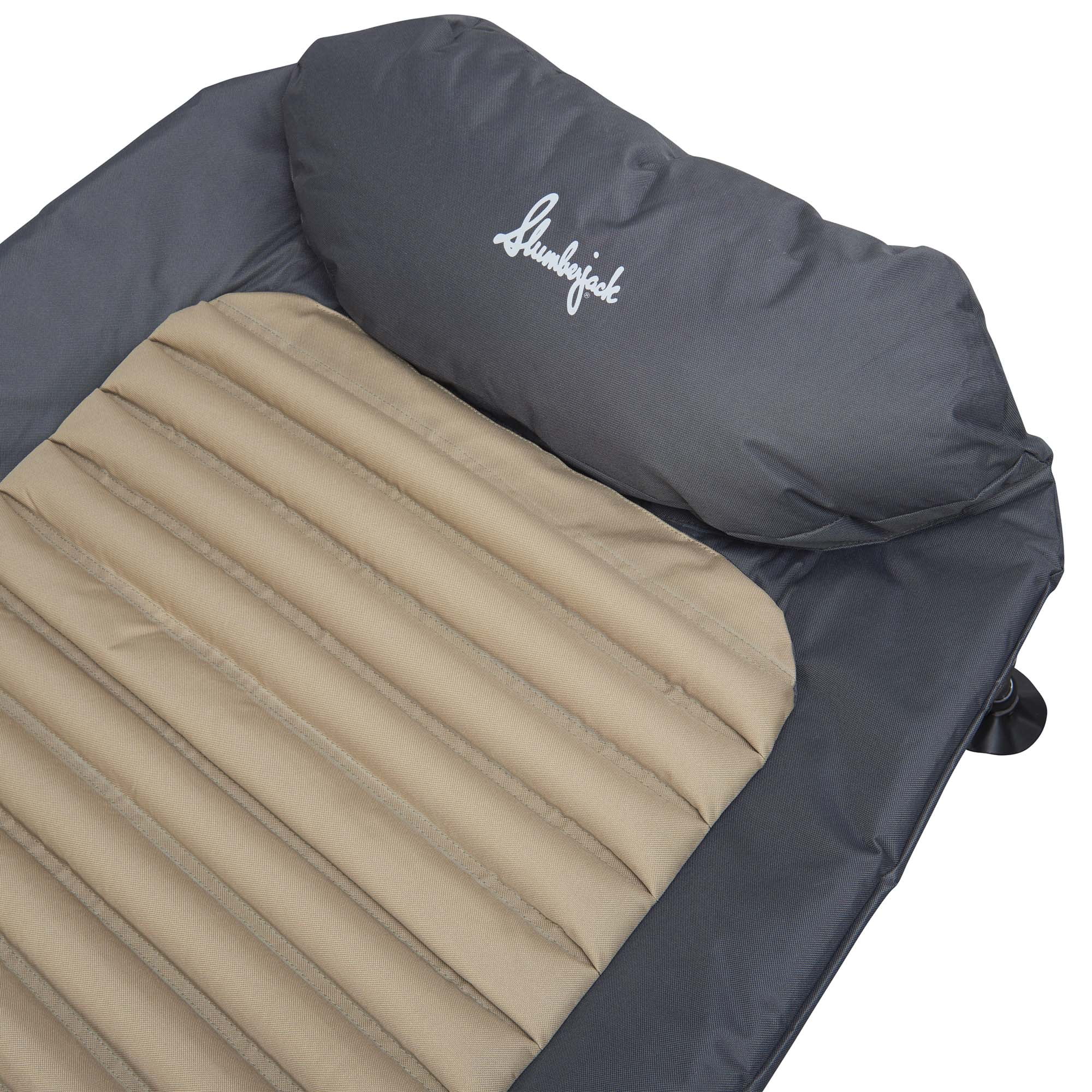 Slumberjack Bear Creek Deluxe Camp Cot Dark Shadow Walmart Com Walmart Com