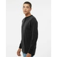 thumbnail image 2 of J. America Vintage Brushed Jersey Henley, 2 of 5