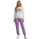 thumbnail image 1 of Set Mujer Sudadera Estampada y Pants Casual Cálido, 1 of 5