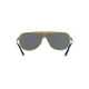 thumbnail image 4 of Versace VE 2140 1002/87 - Black Gold/Grey by Versace for Men - 40-14-135 mm Sunglasses Versace Versace, 4 of 4