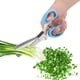 thumbnail image 4 of Tijeras de Cocina Amonsee de acero Inoxidable 5 Capas color azul, 4 of 7