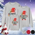 thumbnail image 5 of Gyexs Family Christmas Shirts - Family Christmas Sweaters Plaid, Festival Holiday Xmas Pullover Tops Soft Comfy Men's Clothing (Dad, Grey, XL), 5 of 7