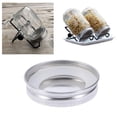 thumbnail image 2 of Regular Mouth Lids for Mason Jar Lids Plastic Storage Caps 70mm & Silicone Sealing Rings for Leak Proof Mason Jar Lids, 2 of 10