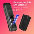 thumbnail image 4 of (2 Pack) Replacement Remote Control for Roku TV - Compatible with TCL/Hisense/Onn/Philips/Sharp/Westinghouse/JVC/RCA/Hitachi/SANYO/Element Roku Smart Television, 4 of 7