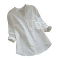 dtydtpe white button down shirt women women cotton linen casual solid long sleeve shirt blouse