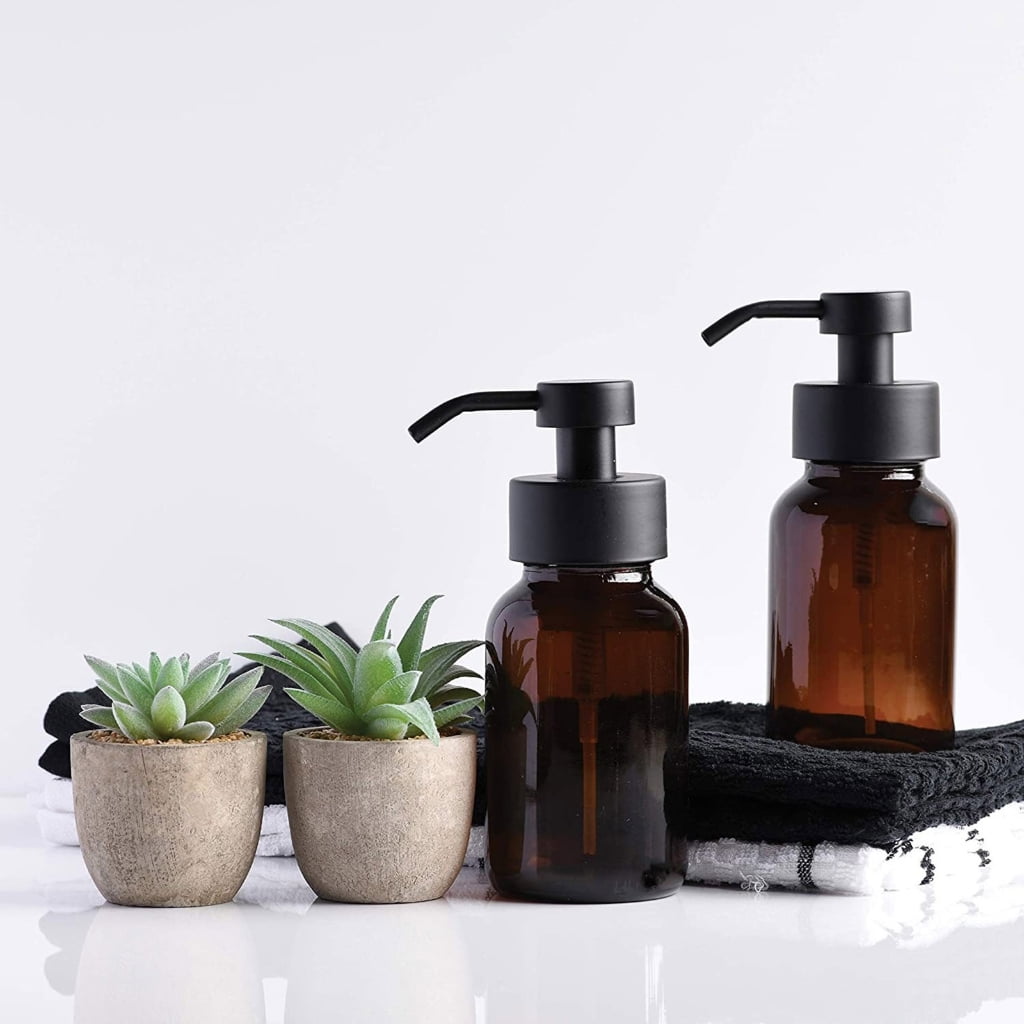 SDFGTstore Elegant Foaming Soap Dispenser, 250ml, for Kitchen/Bathroom Pump Press Home Use