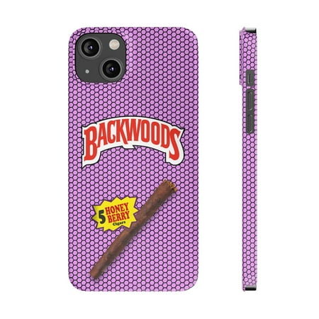 iPhone Slim Case Backwoods Honey Berry Back Woods Purple Flavor Gift - iPhone 14 Plus