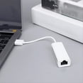 thumbnail image 4 of Tarjeta de Red USB Tipo C una Rj45 100M Convertidor de Tarjeta de Red Sin Controlador Adaptador de Cable de Red Adaptador Ethernet A, 4 of 6