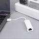 thumbnail image 4 of Tarjeta de Red USB Tipo C una Rj45 100M Convertidor de Tarjeta de Red Sin Controlador Adaptador de Cable de Red Adaptador Ethernet A, 4 of 5