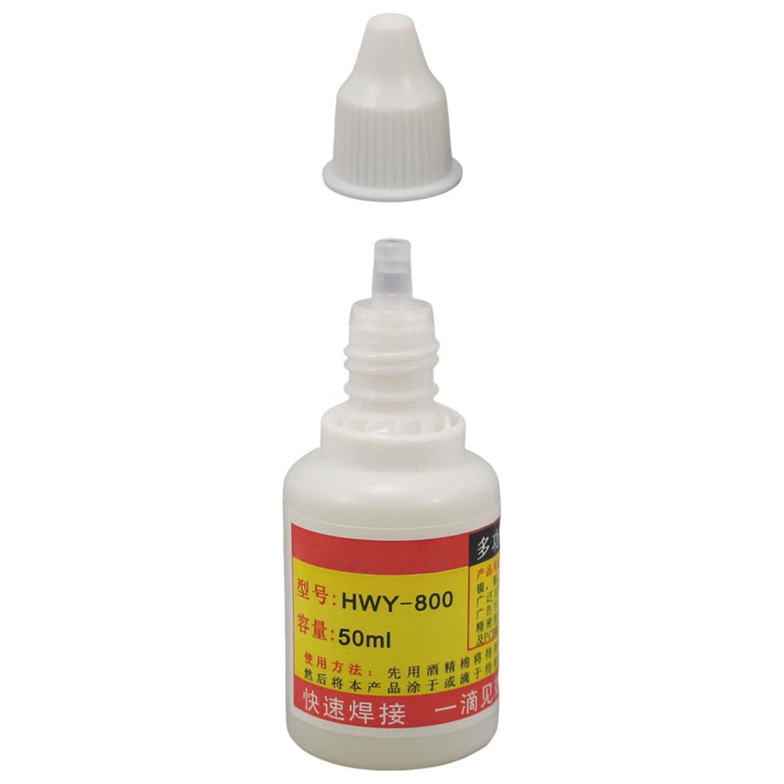 PDTO HLY-800 50ml/20ml Stainless Steel Flux Soldering Stainless Steel Liquid  Solder for Stainless Steel Galvanized Sheet – the best products in the Joom  Geek online store