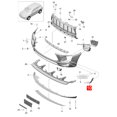 thumbnail image 3 of Embellecedor de Marco de Lámpara Antiniebla para Macan 95B 20142018 Duradero Mejora la Apariencia Material ABS de Primera ANGGREK Otros, 3 of 8