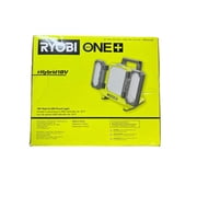 RYOBI Cordless ONE+ 18V 3,000 Lumens Hybrid LED Panel Light 3-Settings Bare Tool