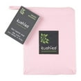 thumbnail image 1 of Kushies Organic Jersey Bassinet Fitted Sheet - Light Pink, 1 of 2