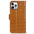 thumbnail image 4 of Pure Leather Wallet Case For Iphone 16 15 14 13 12 11 Pro Max C7-Brown,iPhone 14 Pro, 4 of 4