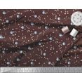 thumbnail image 3 of Soimoi Rayon Crepe Fabric Moon & Galaxy Decor Fabric Printed Yard 46 Inch Wide, 3 of 3