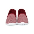 thumbnail image 4 of Women Refresh HA54 Fabric Heathered Slip On Memory Foam Padding Walking Sneaker, 4 of 5