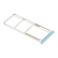 thumbnail image 2 of Card Tray Replacement, Accurate Size Fine Workmanship Plastic Dual Sim Card Tray With Eject Pin For Smart Phone Light Blue, 2 of 8