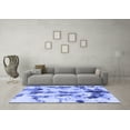 thumbnail image 3 of Ahgly Company Indoor Rectangle Abstract Blue Modern Area Rugs, 8' x 12', 3 of 4