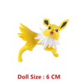 thumbnail image 5 of Nuevas figuras de acción de la película de dibujos animados de Pokémon, Gengar, Pikachu, Eevee, mascota dragón, modelo de juguete, regalos de Navidad, compre al por mayor, 5 of 5