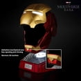 thumbnail image 3 of Nuevo casco de cosplay de Marvel Iron Man 1:1 de 60 cm con luz LED de Los Vengadores, máscara de Ironman, figura de acción de PVC, modelo de juguete para niños y adultos, regalo de Navidad, 3 of 4