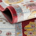 thumbnail image 6 of Unique Loom Paragon Collection Area Rug - Daneker (4' Octagon Red/Ivory), 6 of 7