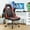 Red, variant on Bigleap Gaming Chair, Ergonomic Office Leather Racing Chair with Flip-up Armrest, White Pink