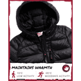 thumbnail image 6 of CANADA WEATHER GEAR Girls Puffer Jacket - Lightweight Packable Bubble Coat Water Resistant (7-16), 6 of 6