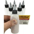 thumbnail image 5 of Hobbyland Squeeze Bottles, LDPE Plastic Bottles, Natural Cylinder Bottles, Black and Natural Twist Caps (1oz, 20/410 Neck, 6 Bottles), 5 of 5