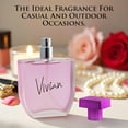 thumbnail image 3 of Vivian for Women Eau de Parfum - Floral Fruity Scent with Rose & Caramel - 100ml Long-Lasting Parfum, 3 of 8