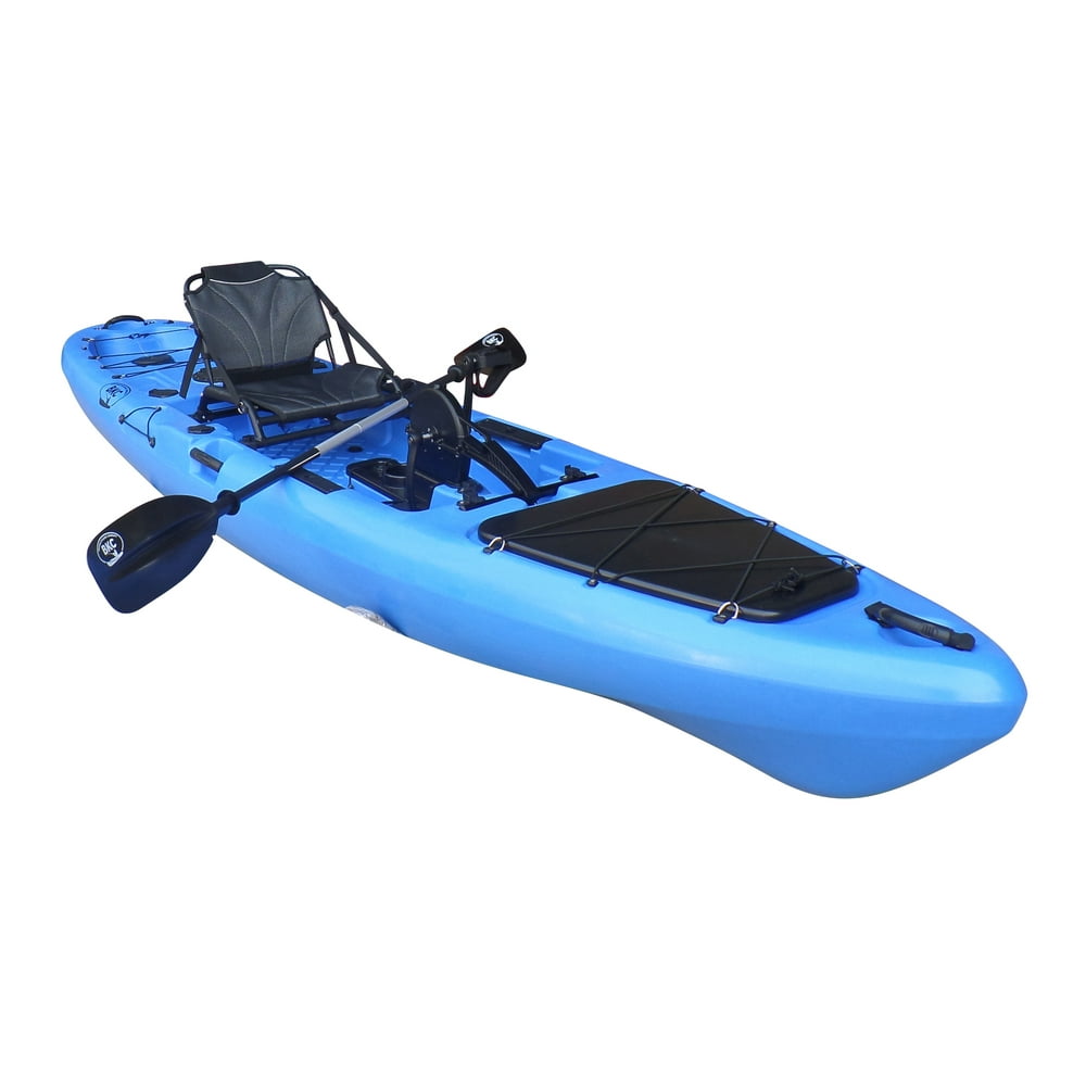 BKC UHPK13 Pedal Drive Solo Traveler 13Foot Kayak