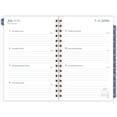 thumbnail image 2 of Mead Agenda petit lagune, bleu marine, 2 of 4