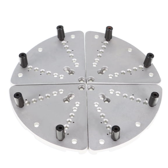 munirater 8-1/4" Jumbo Jaws Set Wood Lathe Chucks Turn Bowls Plates With Hex Key and Grips