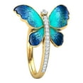 thumbnail image 2 of Fiudx Anillo de Moda, Elegante Accesorio de Aleación de Diamantes, Elegante Pieza de Joyería de 2 Cm, Perfecto para Uso Diario, Ocasiones Especiales, Regalo para Amigos o Seres Queridos., 2 of 6
