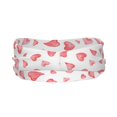 thumbnail image 3 of Easygdp Pink Hearts Sports Headband Non Slip Headband Unisex for Head Circumference 19.6 - 22.4 inch, 3 of 9