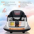 thumbnail image 3 of Electric Ride On Toddler Bumper Car, 12V Kids Bumper Car, Realistic 360° Spin, Parental Remote Control, Led Lights, Indoor & Outdoor Fun for 18+ Months Kids, 3 of 7