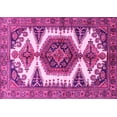 thumbnail image 1 of Ahgly Company Indoor Rectangle Persian Pink Traditional Area Rugs, 7' x 10', 1 of 4