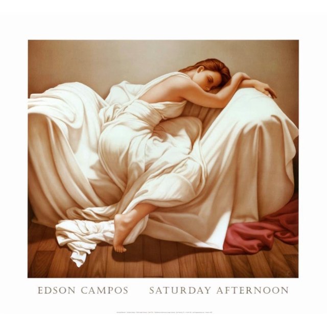 Affiche Imprimée Artistique Edson Campos Saturday Afternoon