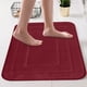 thumbnail image 1 of Felpudo Absorbente de Agua para Baño | Alfombra de Baño de Poliéster Antideslizante de 40 X 60 Cm | Cojín de Espuma Gruesa | Superficie de Terciopelo Suave de Secado Rápido | Lavable a Máquina | para, 1 of 6