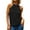 Black, variant on Tank Tops for Women Halter Neck Summer Loose Rocker Sleeveless Casual Shirts Blouses Camis Top