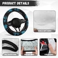 thumbnail image 5 of Uorisanigo Rose Print 15 Inch Car Steering Wheel Cover Romantic Car Steering Wheel Protector for Women Easy to Install Car Wheel Cover for Most Vehicle Replacement Car Decor Gift for Wife, 5 of 8