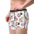thumbnail image 3 of Bingfone French Bulldog Duck Men's Underwear - Casual Stretch Boxer Briefs-Medium, 3 of 7