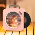 thumbnail image 2 of Wireless Speaker Bluetooth,Wireless Speakers with Bluetooth Vinyl Record Bluetooth Small Speaker Wireless Retro Audio Bluetooth Good Quality Speaker Speakers Bluetooth Wireless, 2 of 8