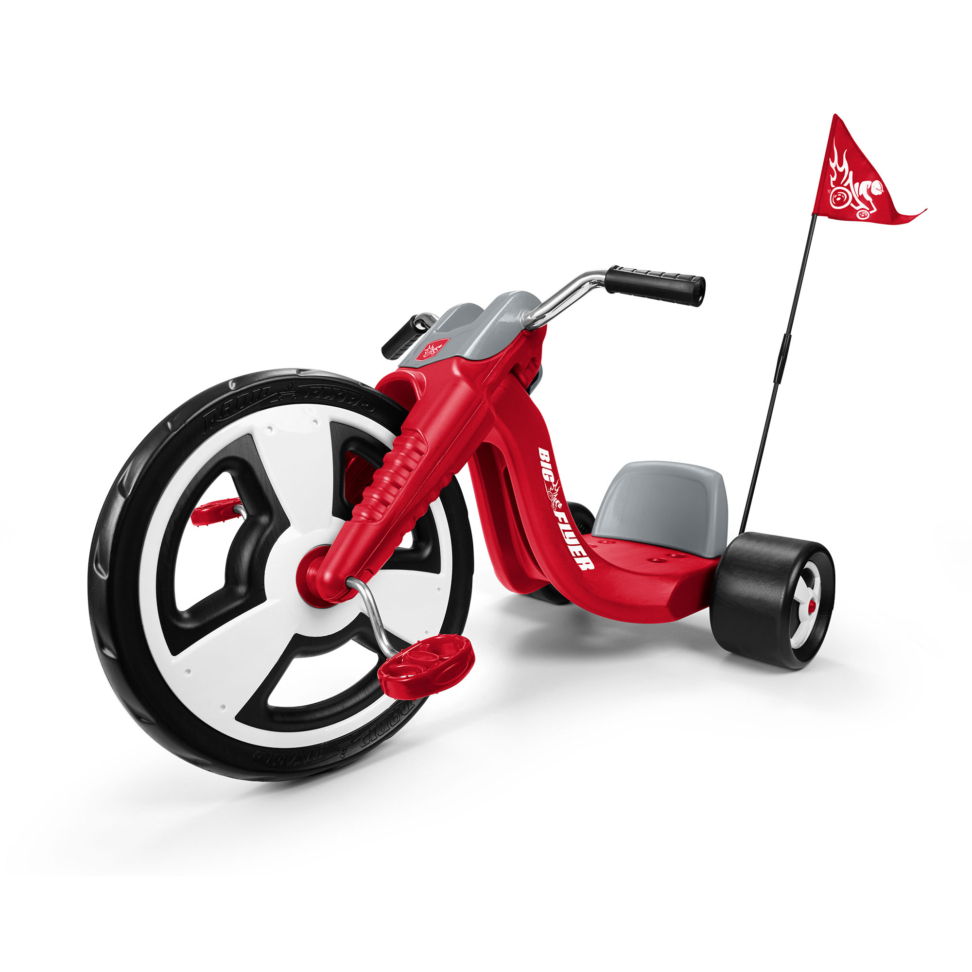 Radio Flyer Big Flyer Sport Tricycle, Red photo 2