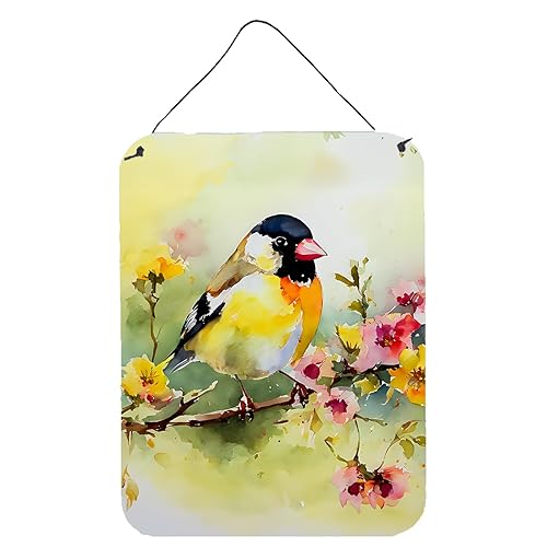 Goldfinch Wall or Door Hanging Prints 12 in x 16 in