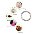 thumbnail image 3 of Minnieouse Bolso de mano de metal Anillo de cierre Paquete de hombro Bolso cruzado Bolsa de anillos de hebilla extraíble portátil Monedero Viajes, Equipaje y Accesorios Varios 4.8x38x47.5mm Minnieouse AP012398-09B, 3 of 6
