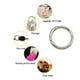 thumbnail image 2 of Minnieouse Bolso de mano de metal Anillo de cierre Paquete de hombro Bolso cruzado Bolsa de anillos de hebilla extraíble portátil Monedero Viajes, Equipaje y Accesorios Varios 4x19x27mm Minnieouse AP012398-05B, 2 of 6