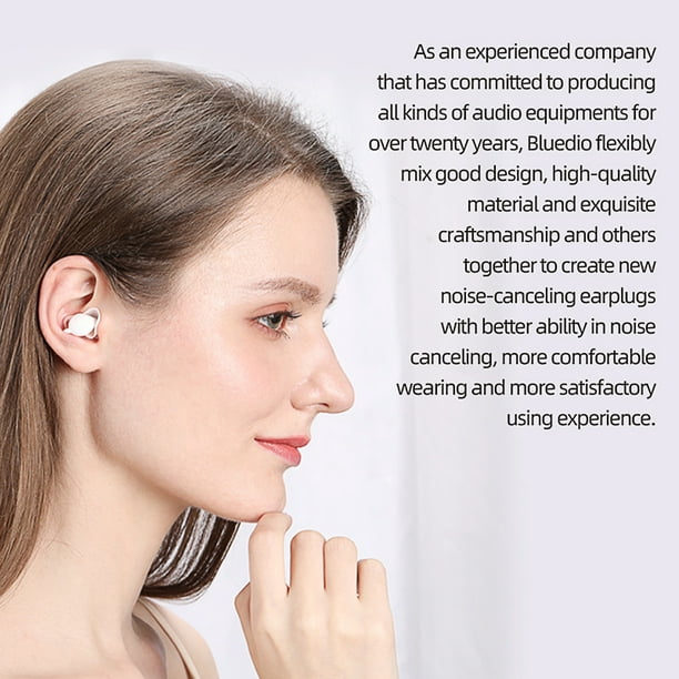 Bouchons d’oreille de sommeil, bouchon d’oreille en silicone réutilisable,  bouchons d’oreilles pour la réduction du bruit de la machine sonore, pour